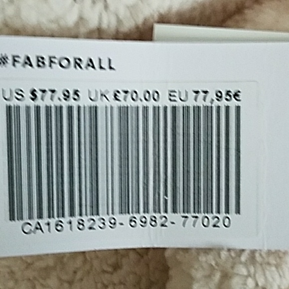 Pretty Burgundy sherpa lined coat - Picture 4 of 8